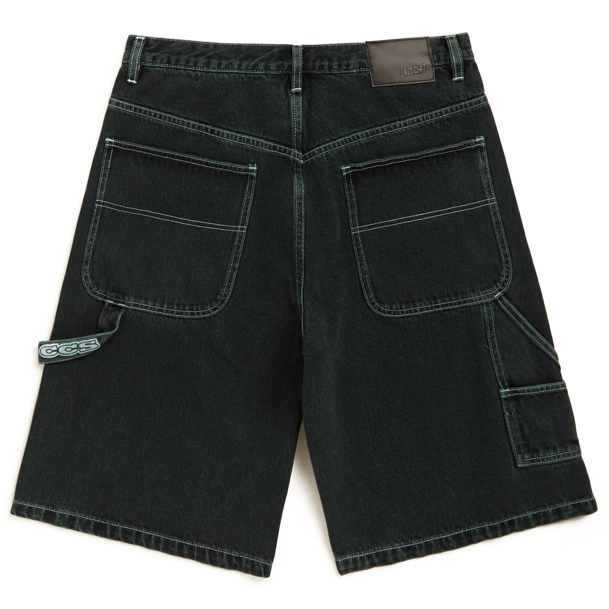 CCS Hammer Loop Jean Shorts - Acid Green - Image 6