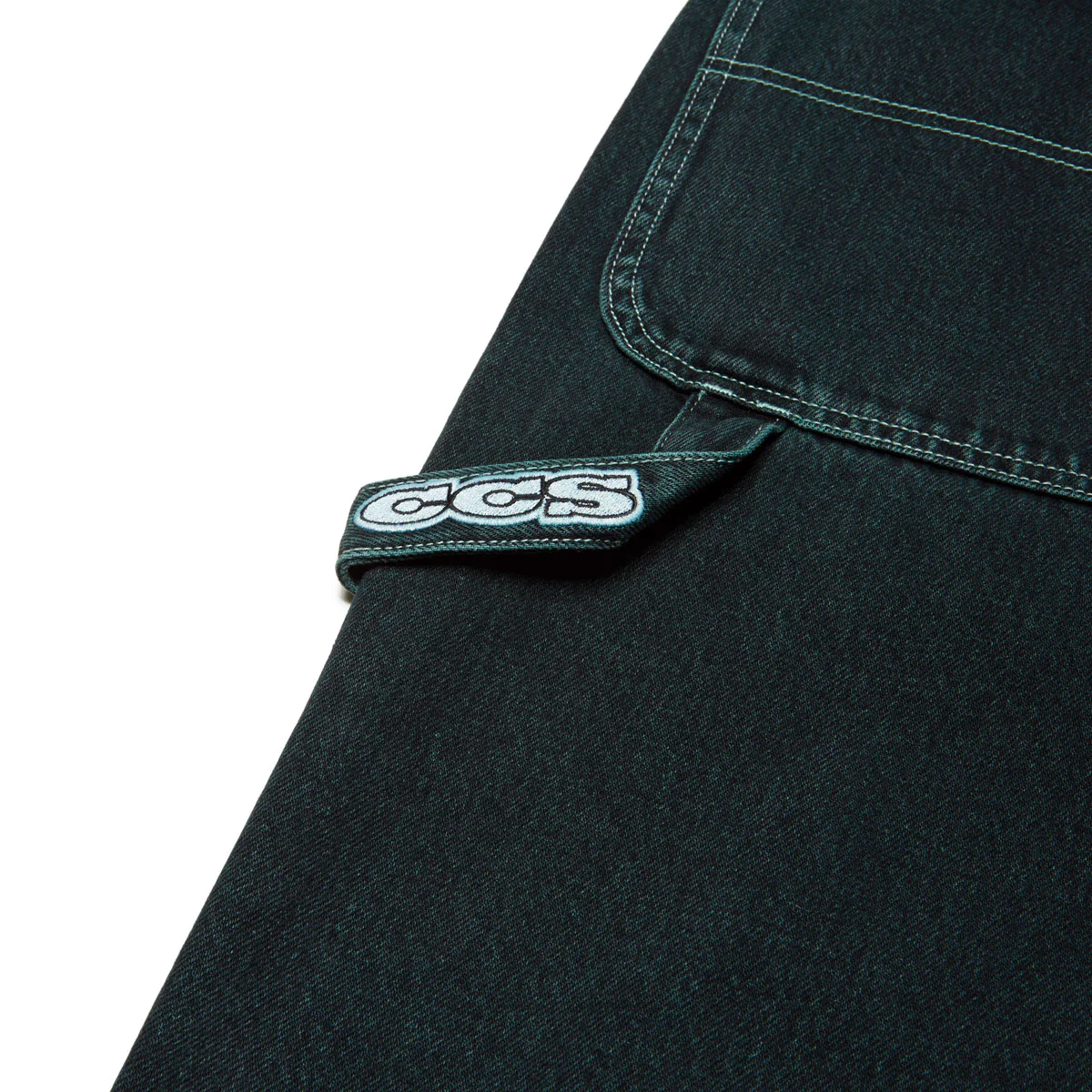 CCS Hammer Loop Jean Shorts - Acid Green - Image 7