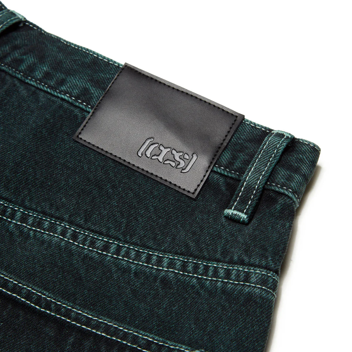 CCS Hammer Loop Jean Shorts - Acid Green - Image 8
