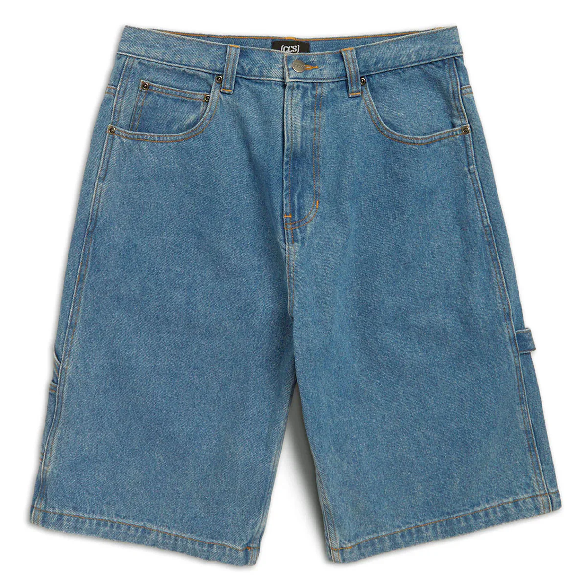 CCS Hammer Loop Jean Shorts - Medium Wash - Image 2