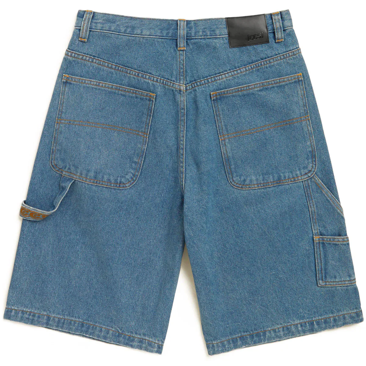 CCS Hammer Loop Jean Shorts - Medium Wash - Image 6