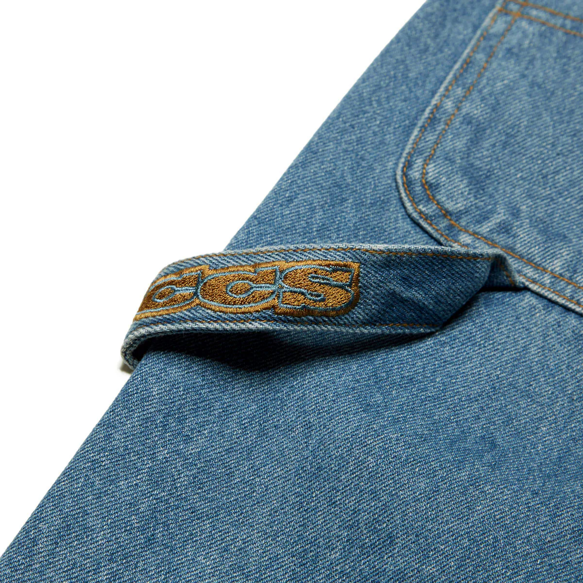 CCS Hammer Loop Jean Shorts - Medium Wash - Image 7