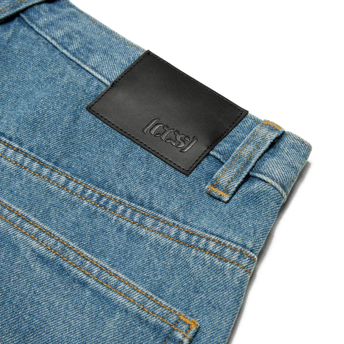 CCS Hammer Loop Jean Shorts - Medium Wash - Image 8