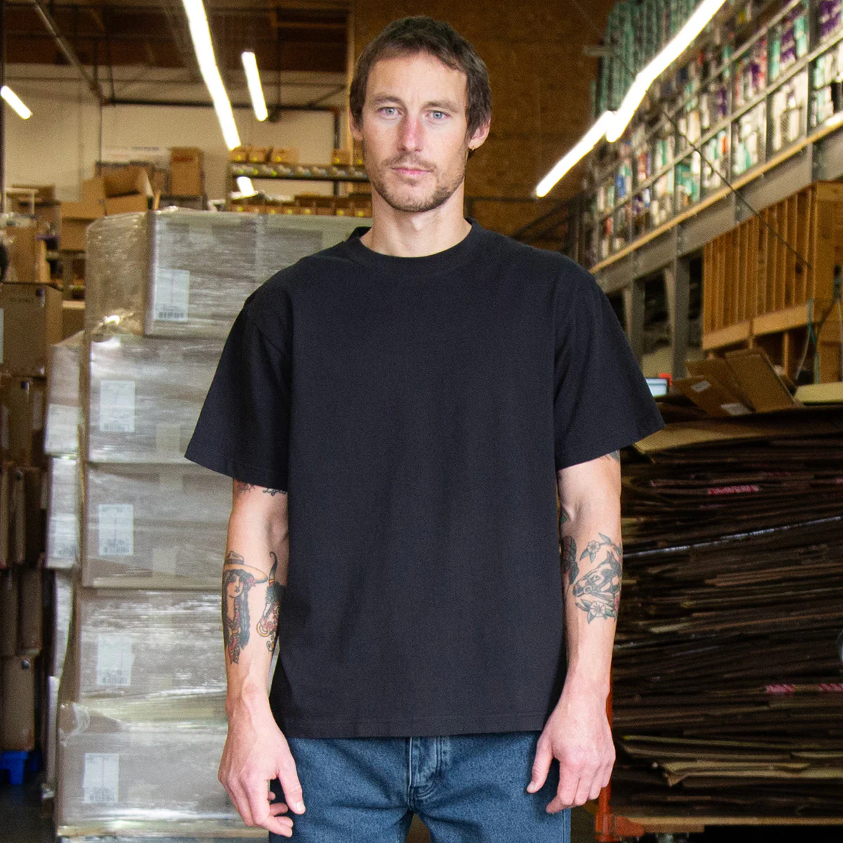 CCS Heavier T-Shirt - Black - Image 2