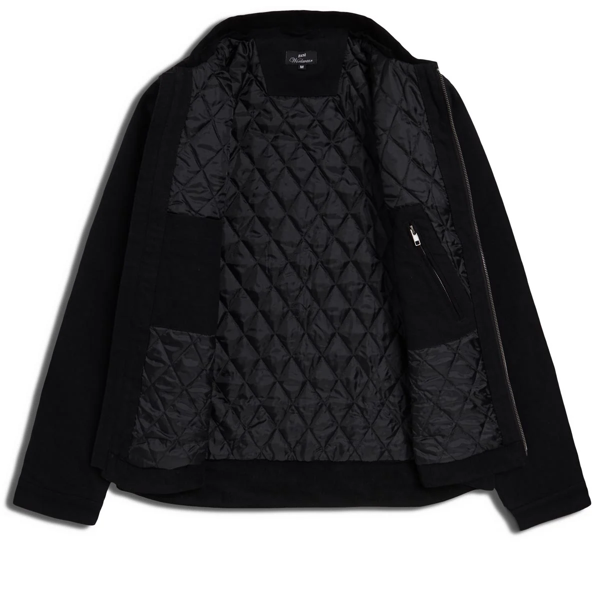 CCS Heavy Canvas Insulated Work Jacket - Black - Image 7