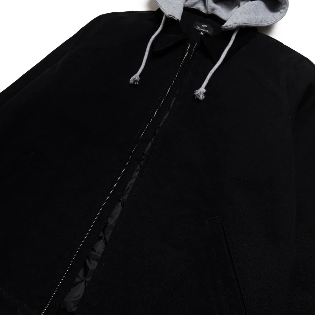 CCS Heavy Canvas Insulated Work Jacket - Black - Image 8