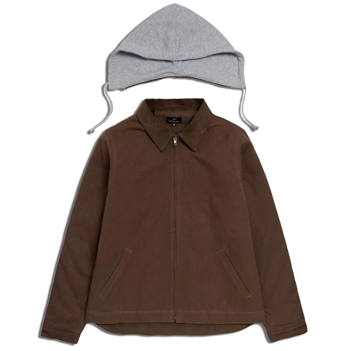 CCS Heavy Canvas Insulated Work Jacket - Brown - Image 3