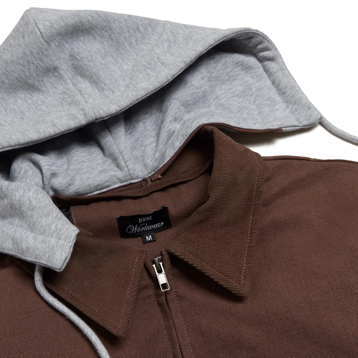 CCS Heavy Canvas Insulated Work Jacket - Brown - Image 5