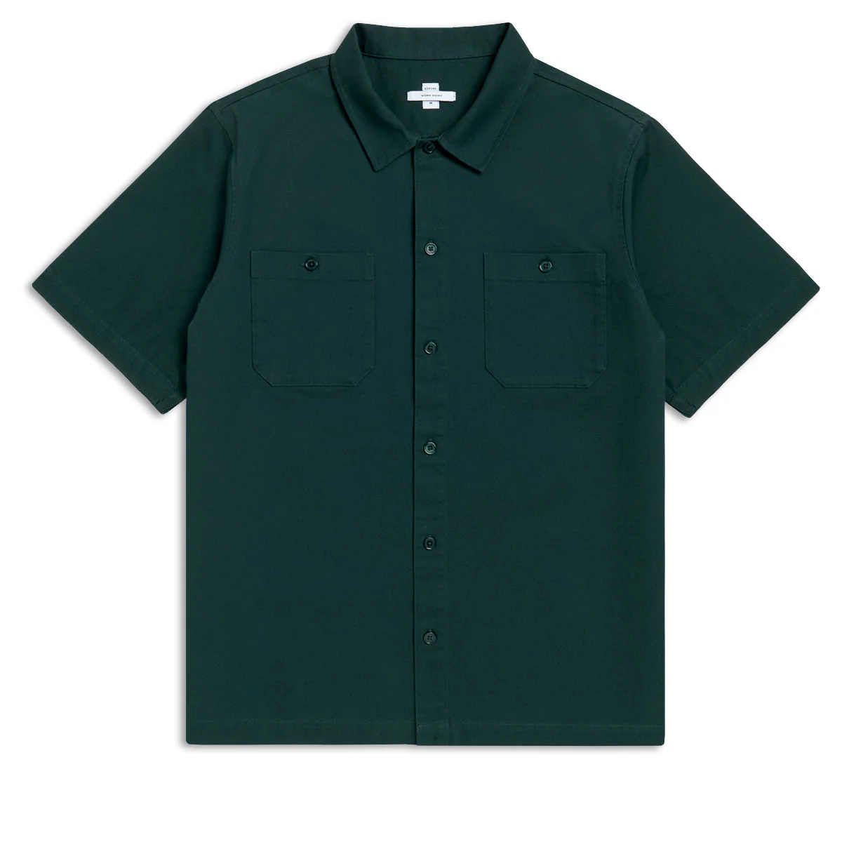 CCS Heavy Cotton Work Shirt - Hunter Green - Image 3