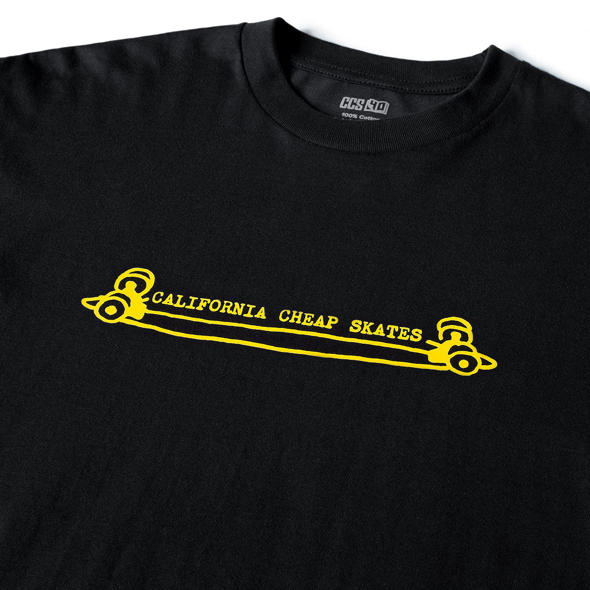 CCS Heritage Cheap Skates T-Shirt - Black - Image 2