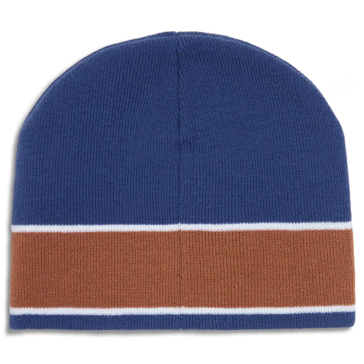 CCS Icon Skully Beanie - Navy/Rust - Image 4