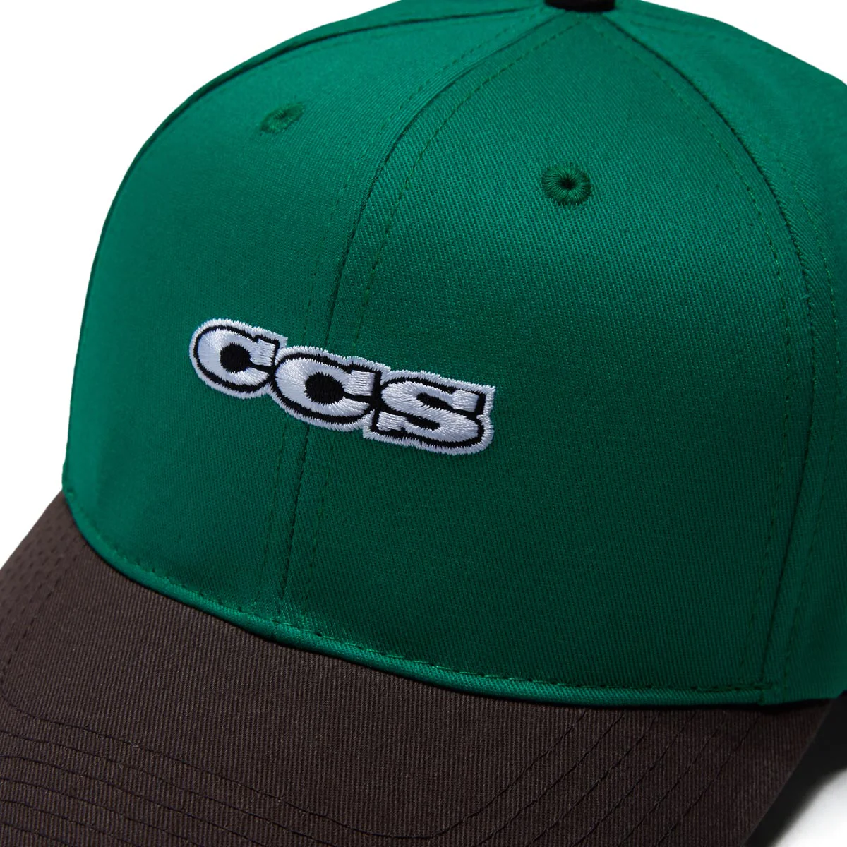CCS Icon Snapback Hat - Green/Brown - Image 3