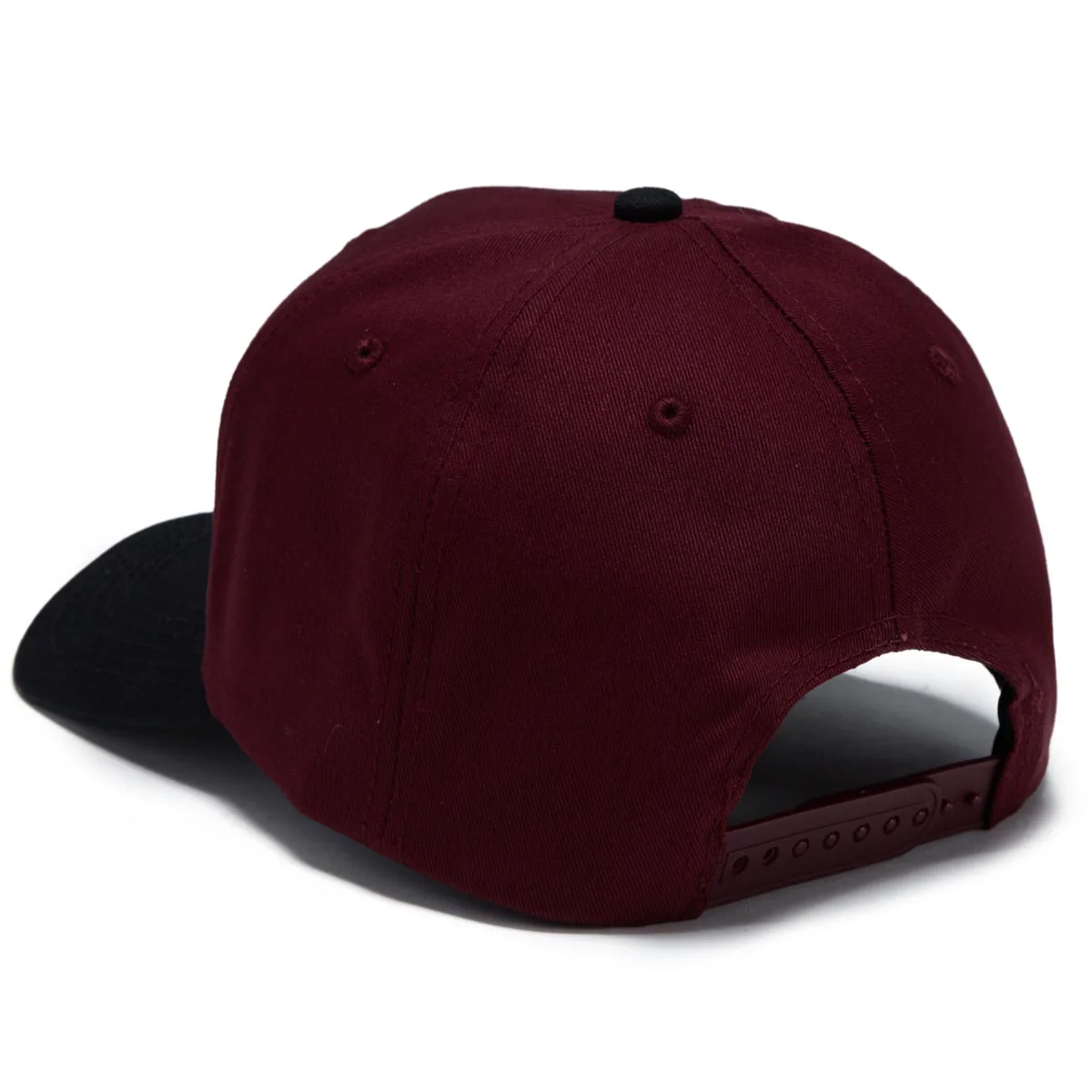 CCS Icon Snapback Hat - Maroon/Black - Image 2