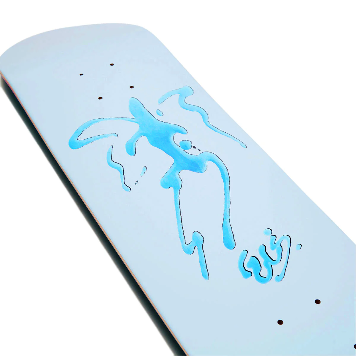 CCS Ink Angel Skateboard Deck - Blue - Image 2