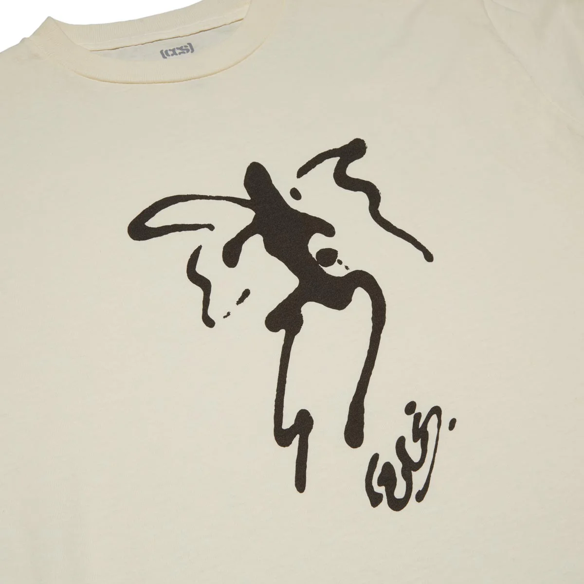 CCS Ink Angel T-Shirt - Faded Cream - Image 2