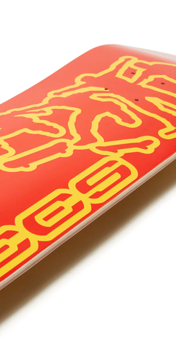 CCS Kickflip 2000 Skateboard Complete - Red - 8.25" - Image 2