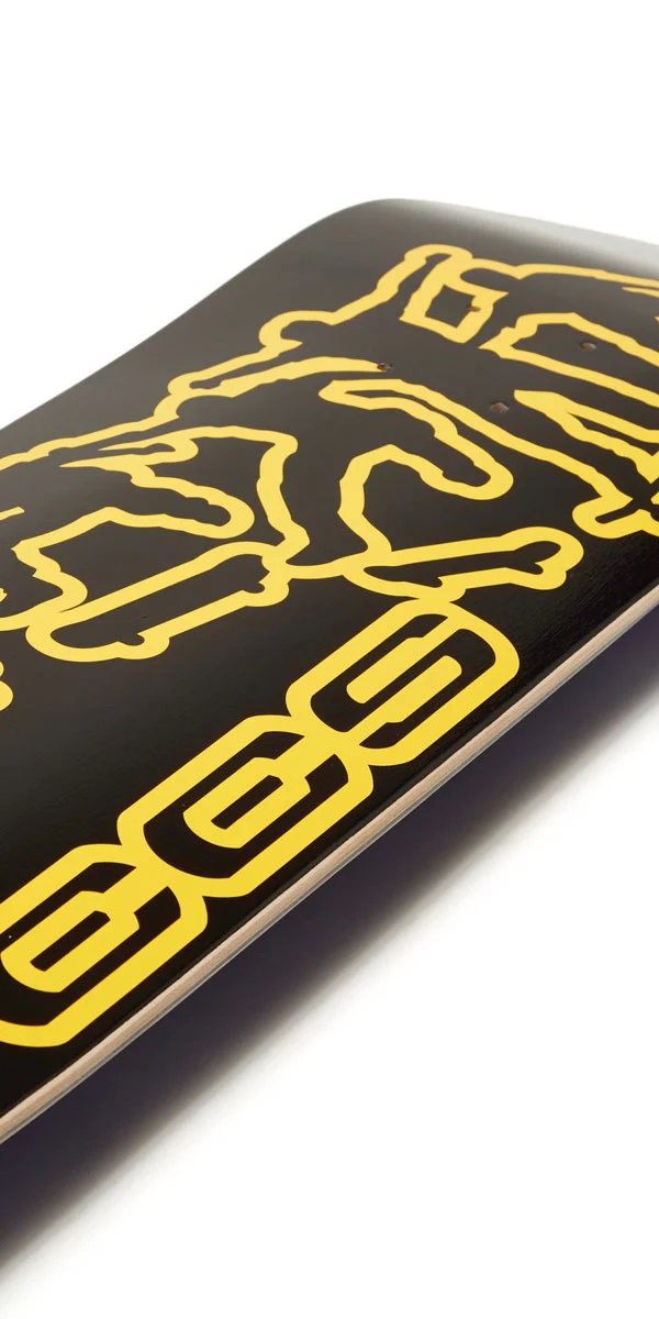 CCS Kickflip 2000 Skateboard Deck - Black - 8.00" - Image 2