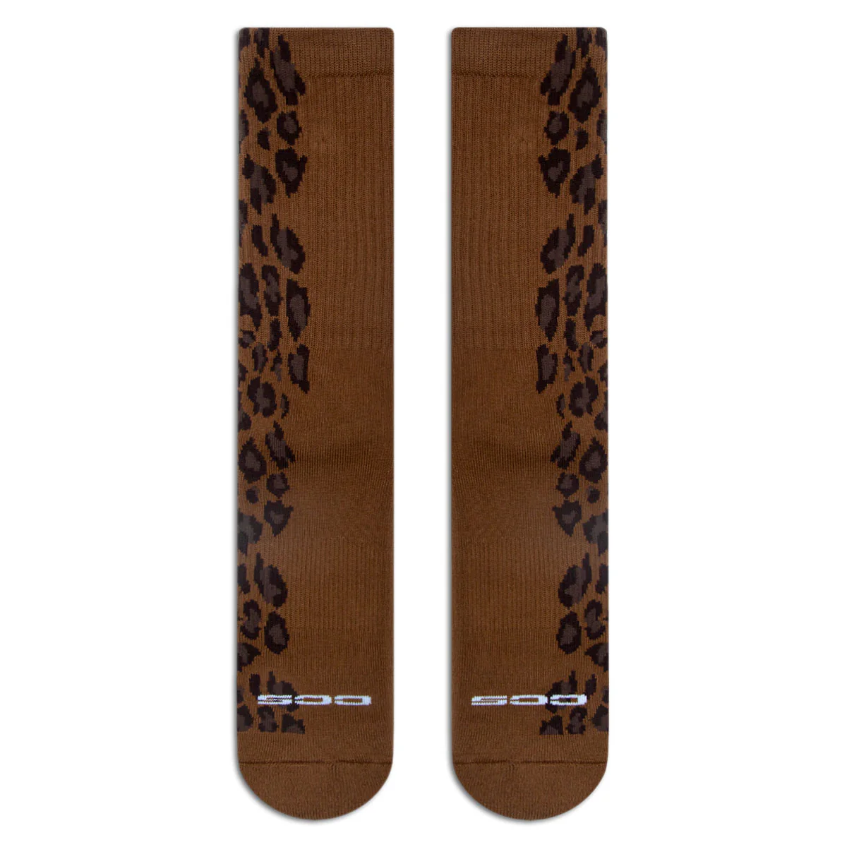CCS Leopard Socks - Brown - Image 2