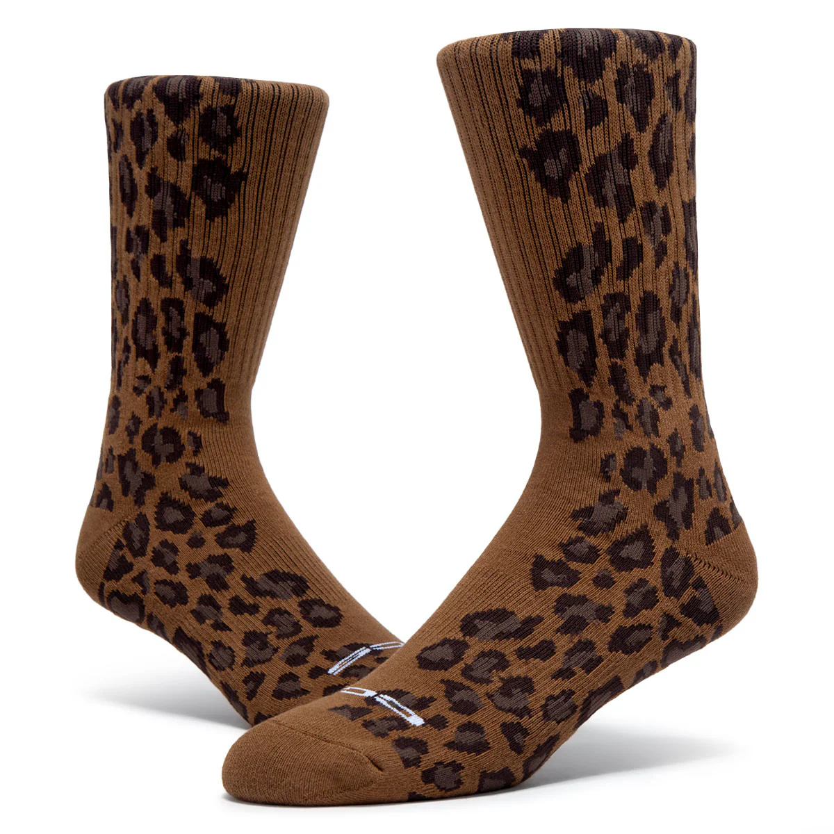 CCS Leopard Socks - Brown - Image 3