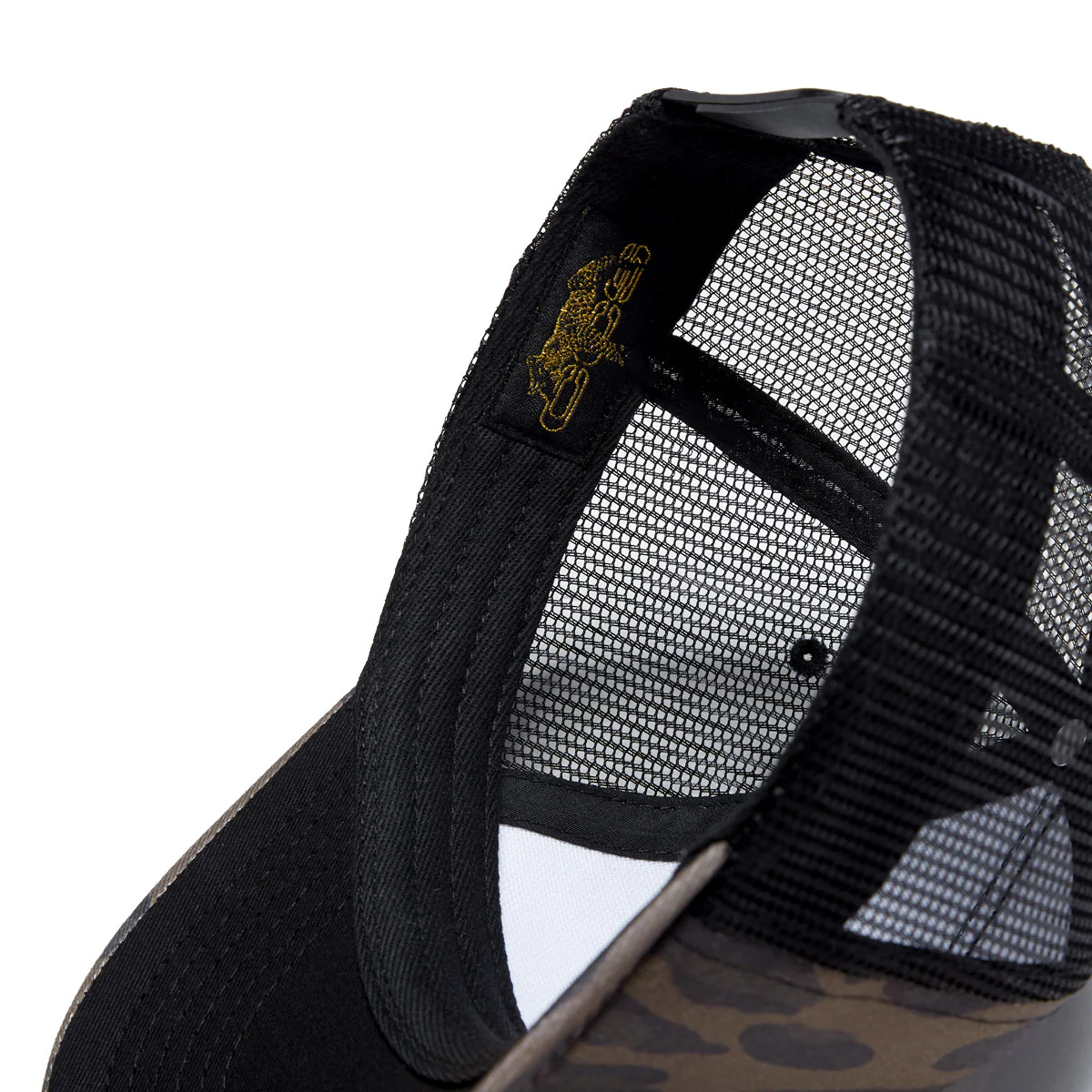 CCS Leopard Trucker Hat - Black/Brown - Image 4
