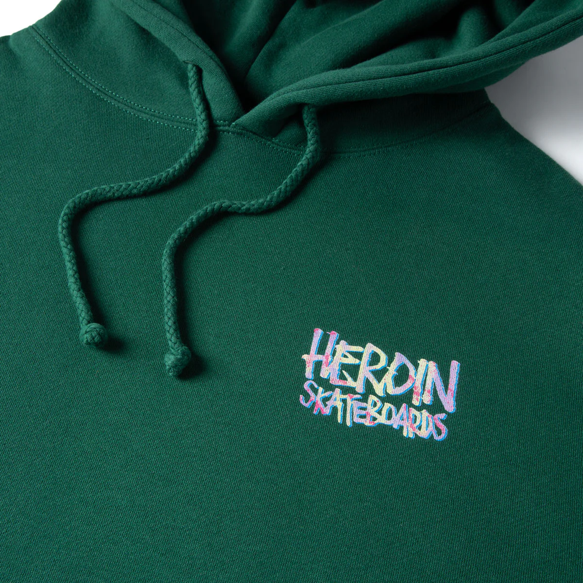 CCS Live x Heroin 420 Egg Hoodie - Green - Image 3