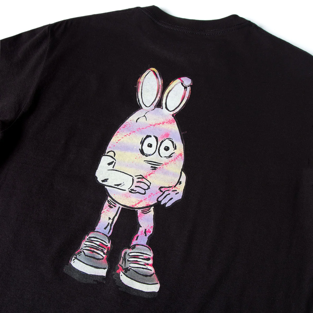 CCS Live x Heroin 420 Egg T-Shirt - Black - Image 4