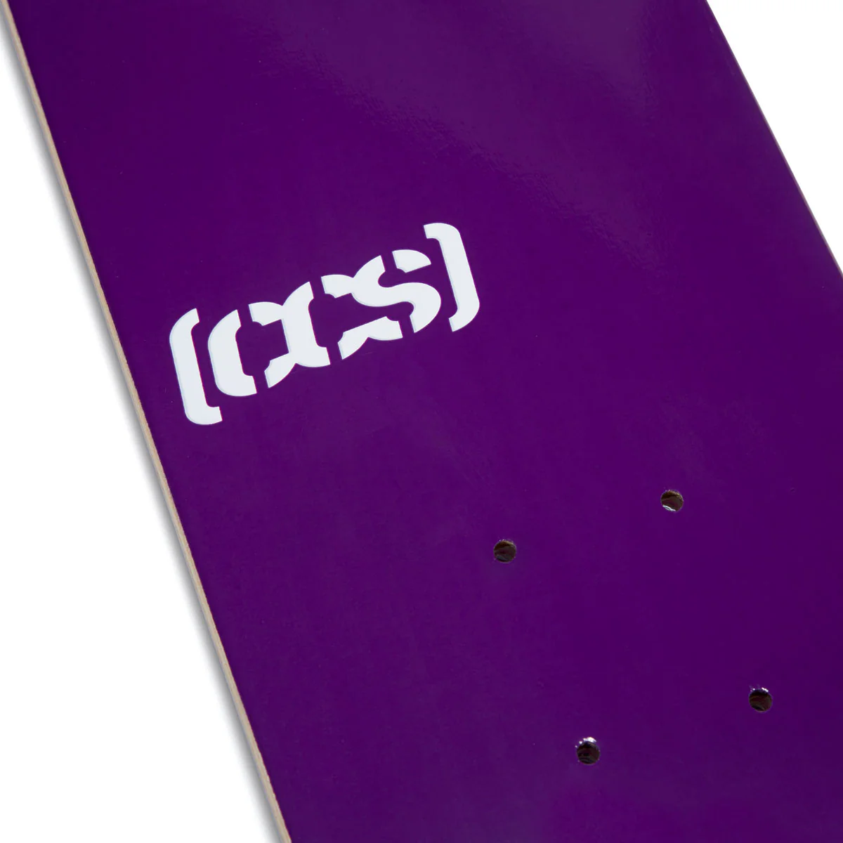 CCS Logo Mini Skateboard Deck - Purple - Image 3