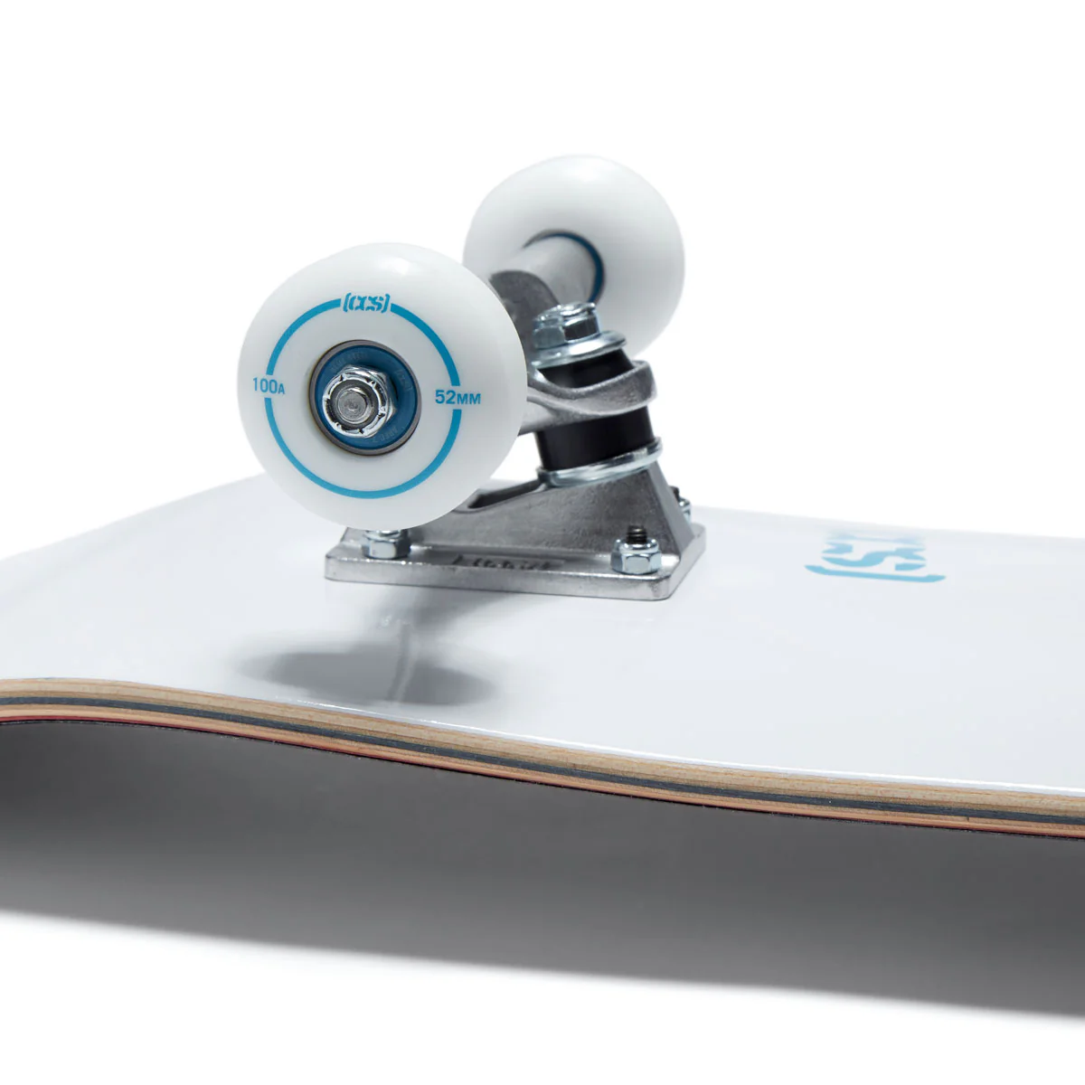 CCS Logo Skateboard Complete - White - Image 4