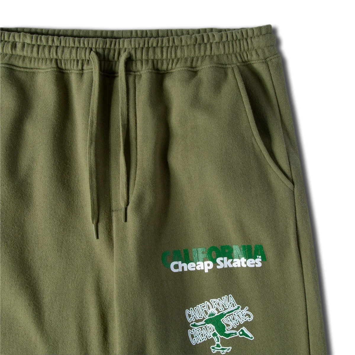 CCS Logo Stack Sweatpants - Surplus Green - Image 3