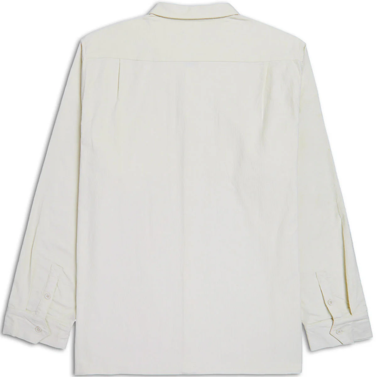CCS Long Sleeve Corduroy Shirt - Off White - Image 3