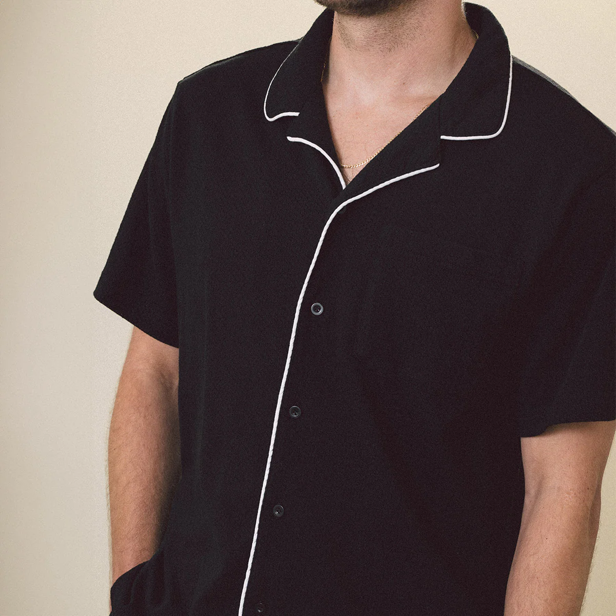CCS Lounge Mesh Shirt - Black - Image 2