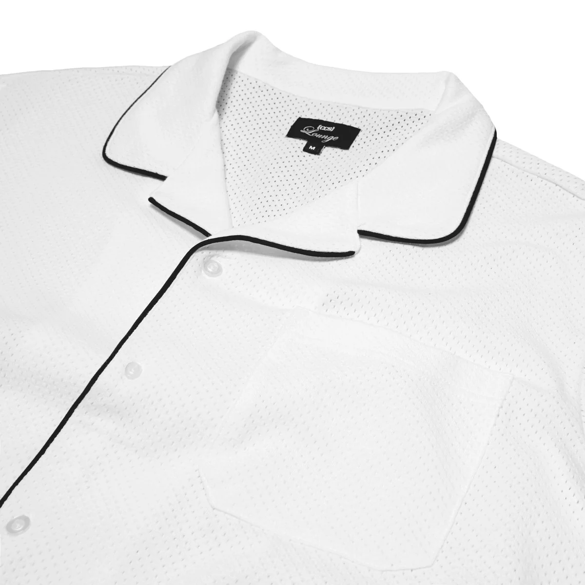 CCS Lounge Mesh Shirt - White - Image 3