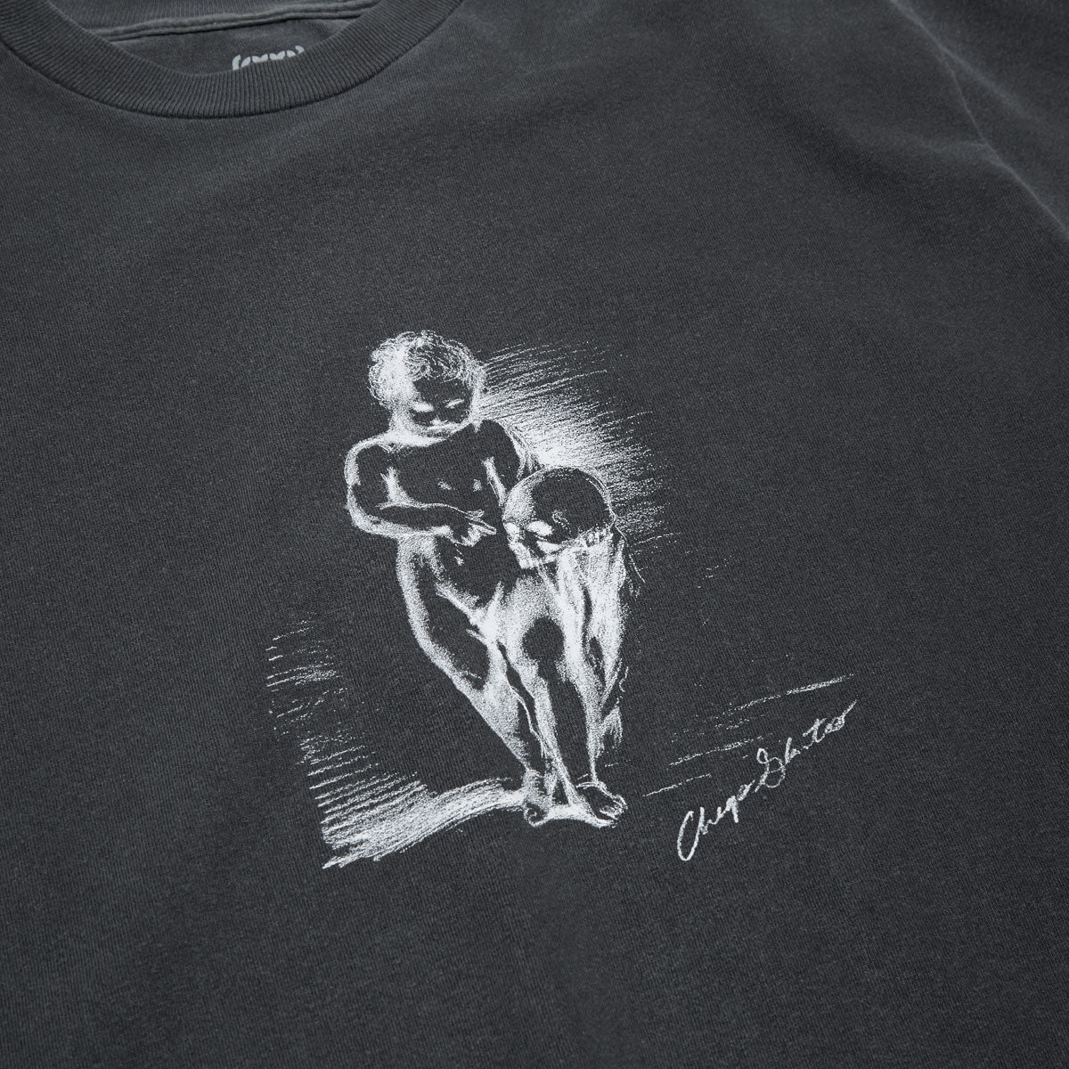 CCS Loved to Death T-Shirt - Faded Black - Image 3