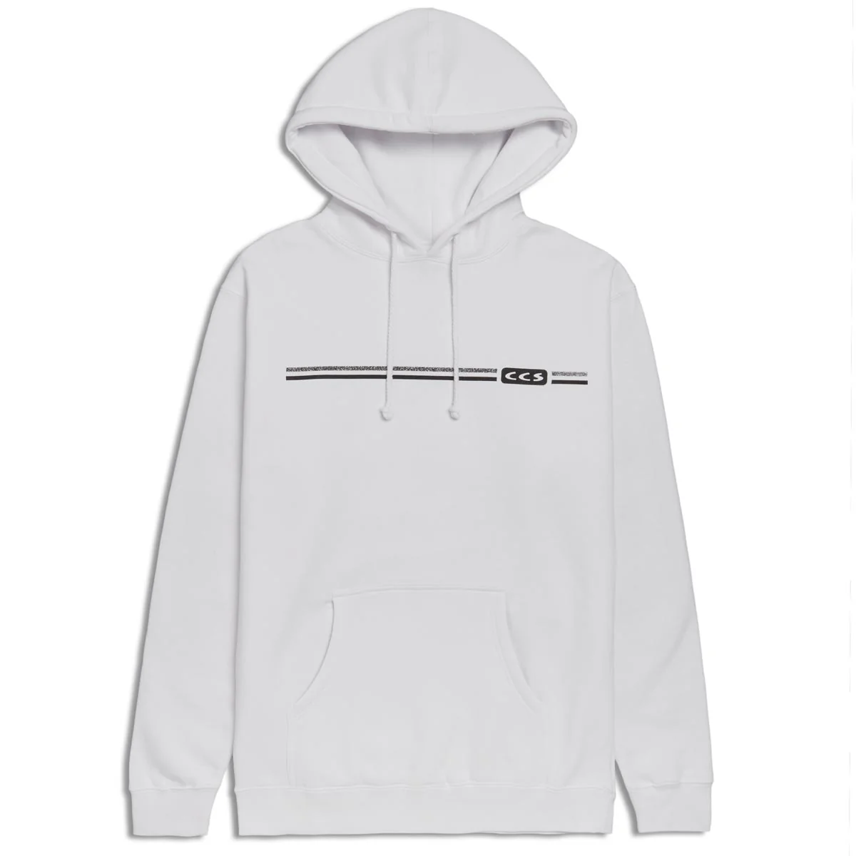 CCS Noise Hoodie - White - Image 2