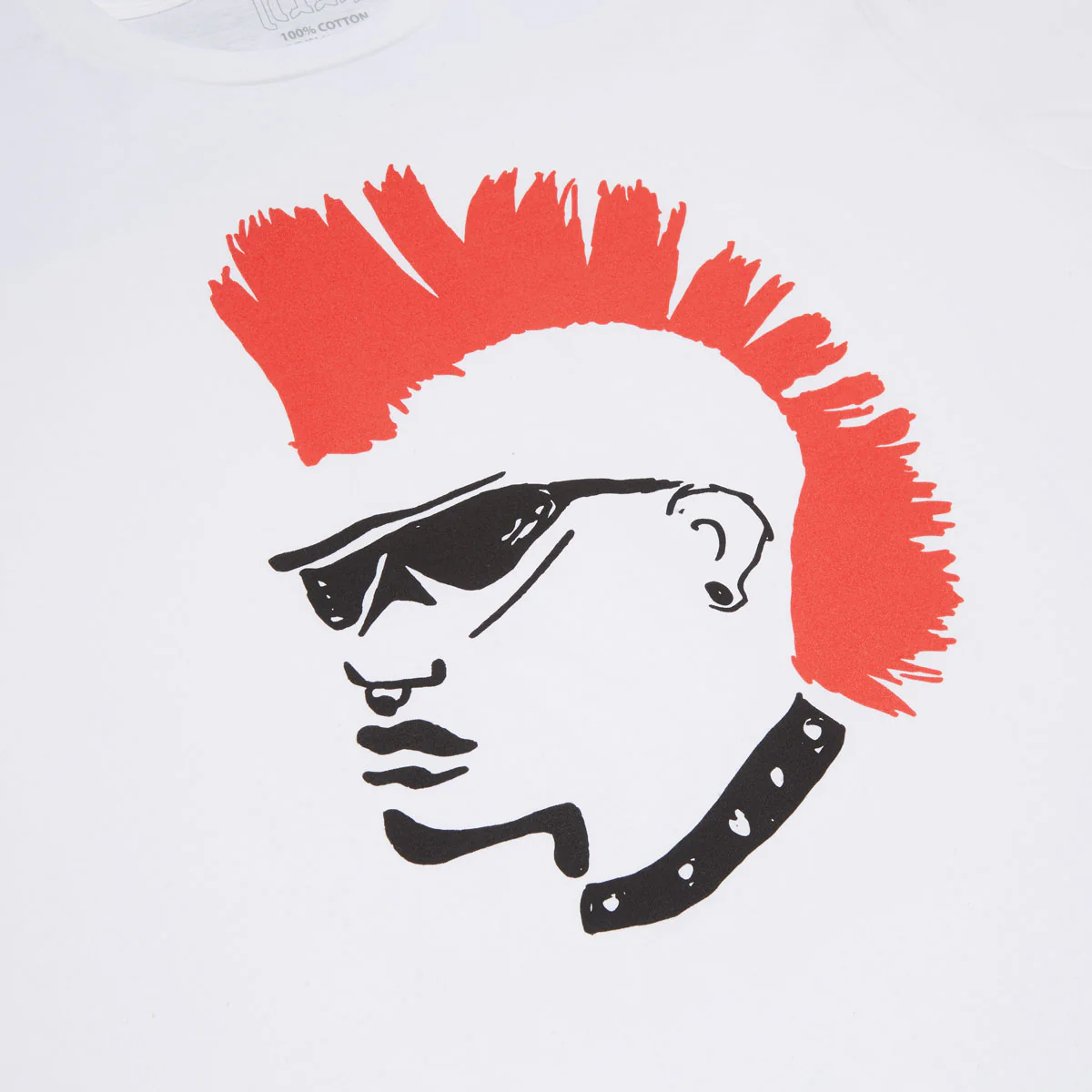CCS OG Punk T-Shirt - White/Red - Image 3