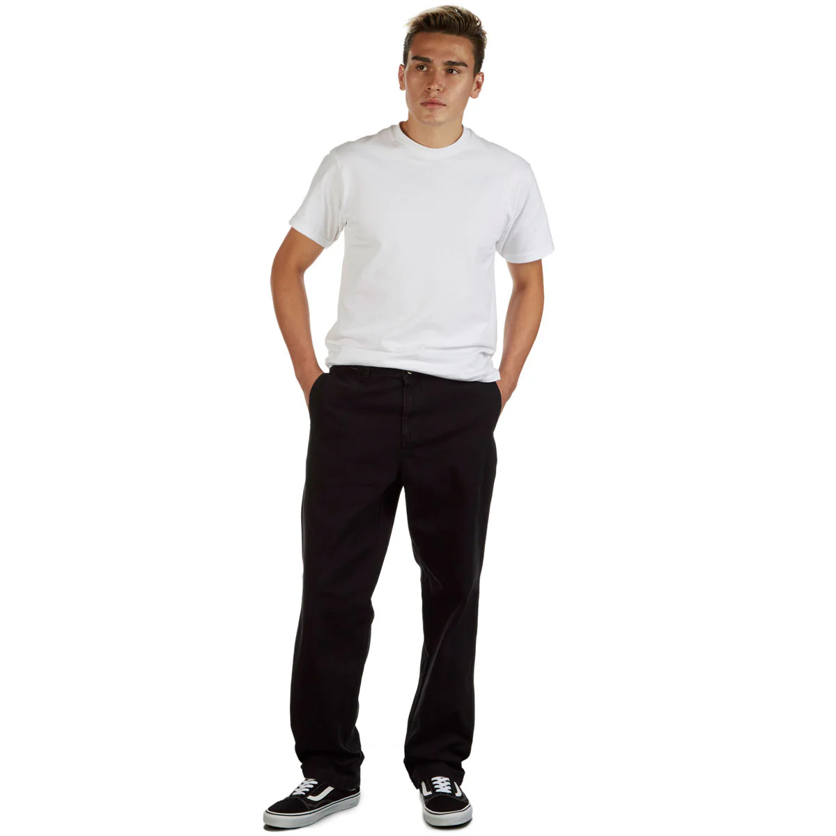 CCS Original Relaxed Chino Pants - Black - Image 3