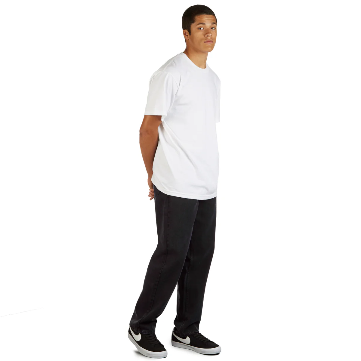 CCS Original Relaxed Denim Jeans - Acid Wash Black - Image 8