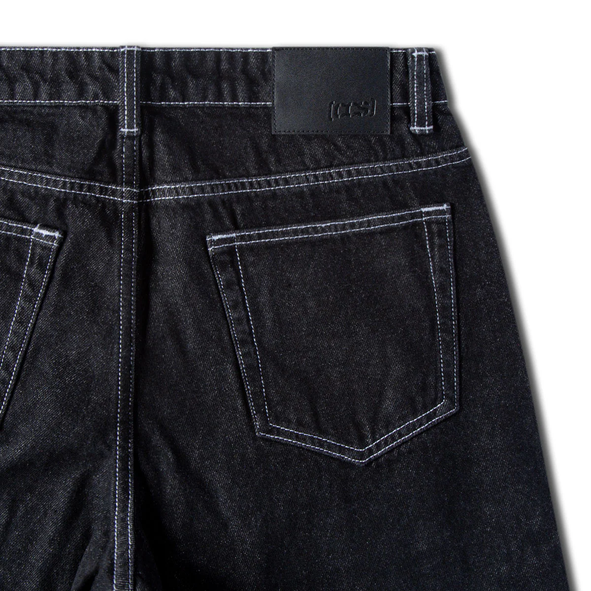 CCS Original Relaxed Denim Jeans - Overdyed Black - Image 7
