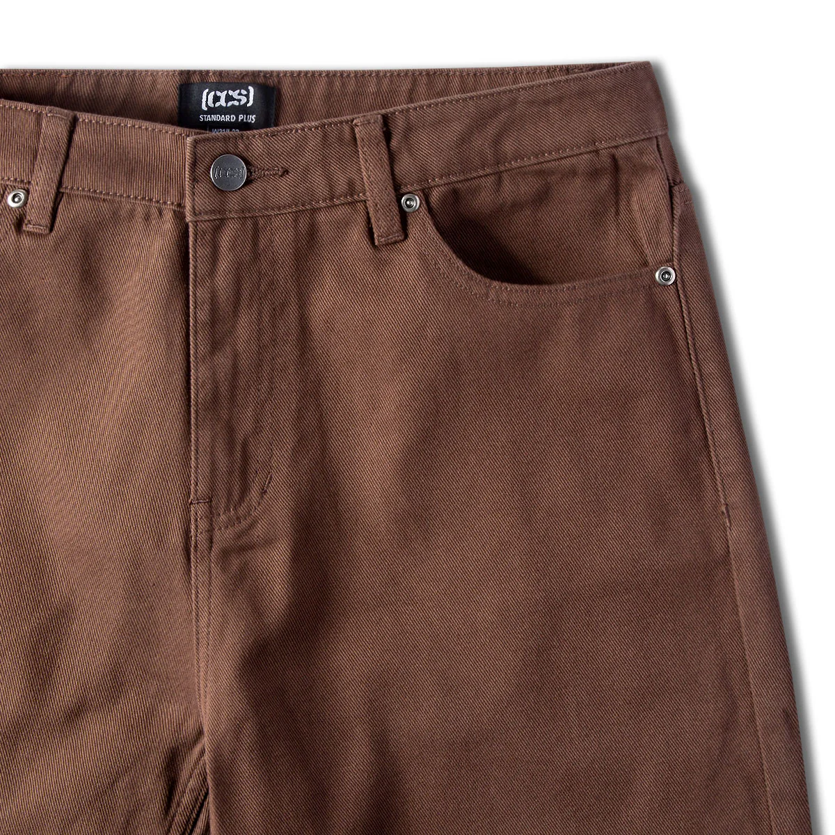 CCS Original Relaxed Denim Jeans - Overdyed Brown - Image 6