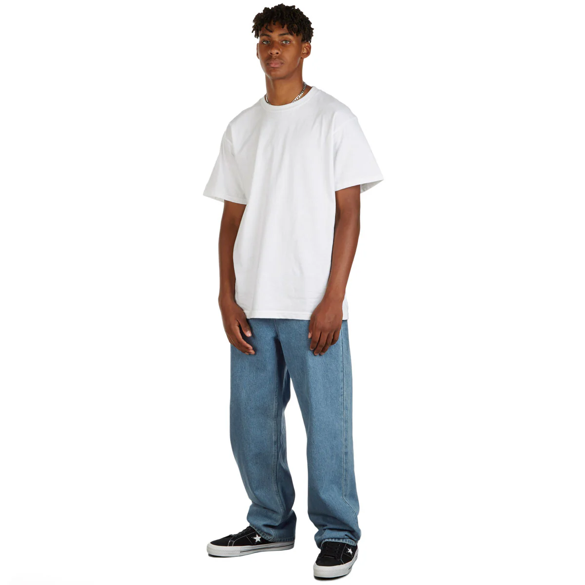 CCS Original Relaxed Denim Jeans - Rinsed Blue - Image 3