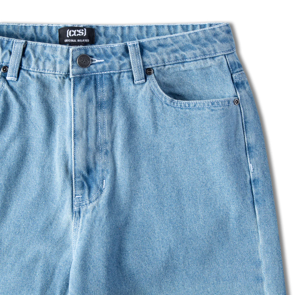 CCS Original Relaxed Denim Jeans - Rinsed Blue - Image 6