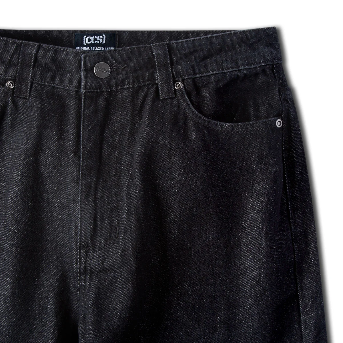 CCS Original Relaxed Taper Jeans - Black - Image 7