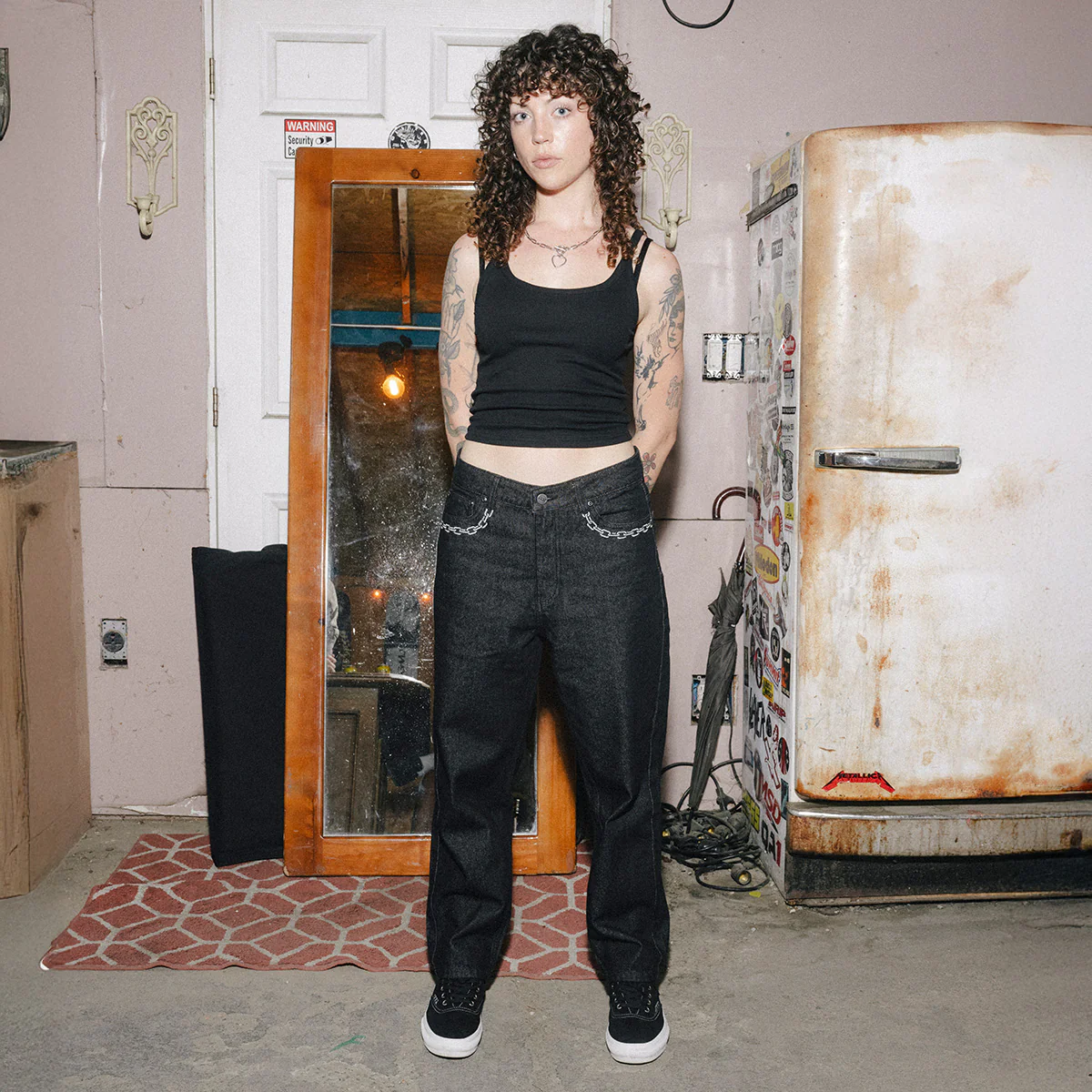 CCS Original Relaxed Taper Jeans - Chain Black - Image 4