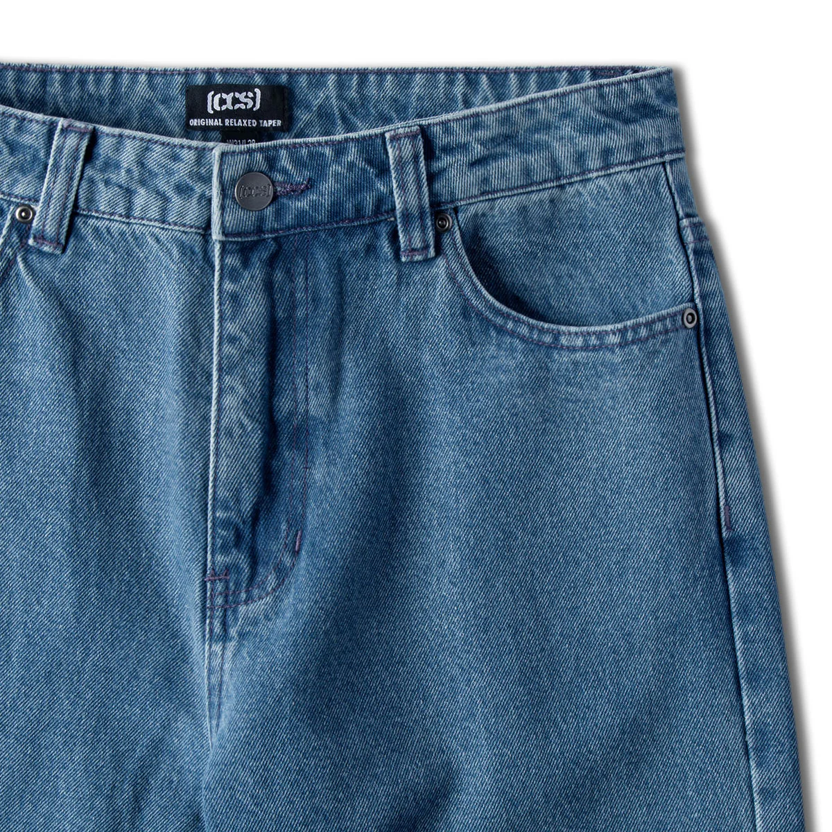 CCS Original Relaxed Taper Jeans - Medium Wash - Image 7
