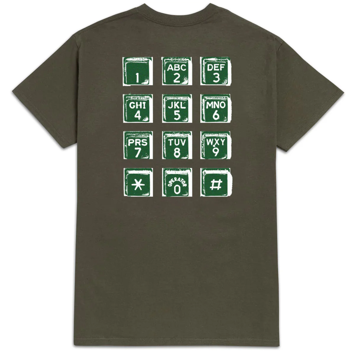 CCS Phone T-Shirt - Surplus Green - Image 2