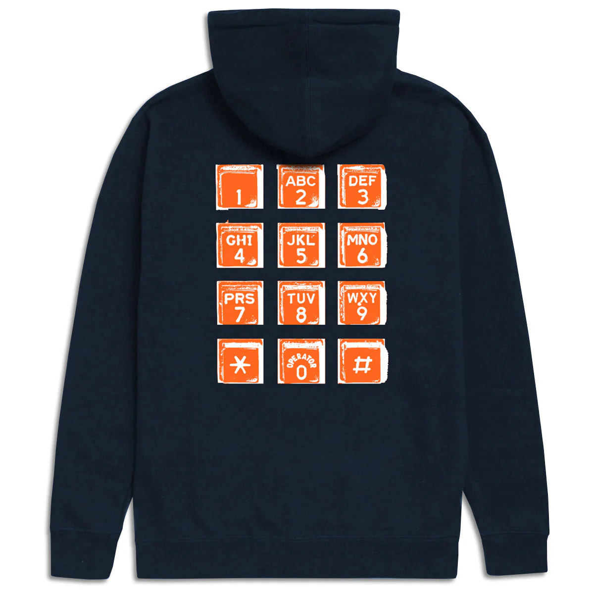 CCS Phone Zip Hoodie - Navy - Image 2