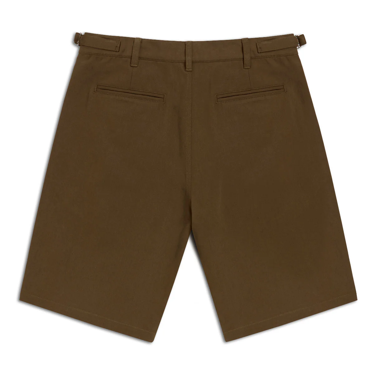 CCS Pleated Chino Shorts - Brown - Image 6