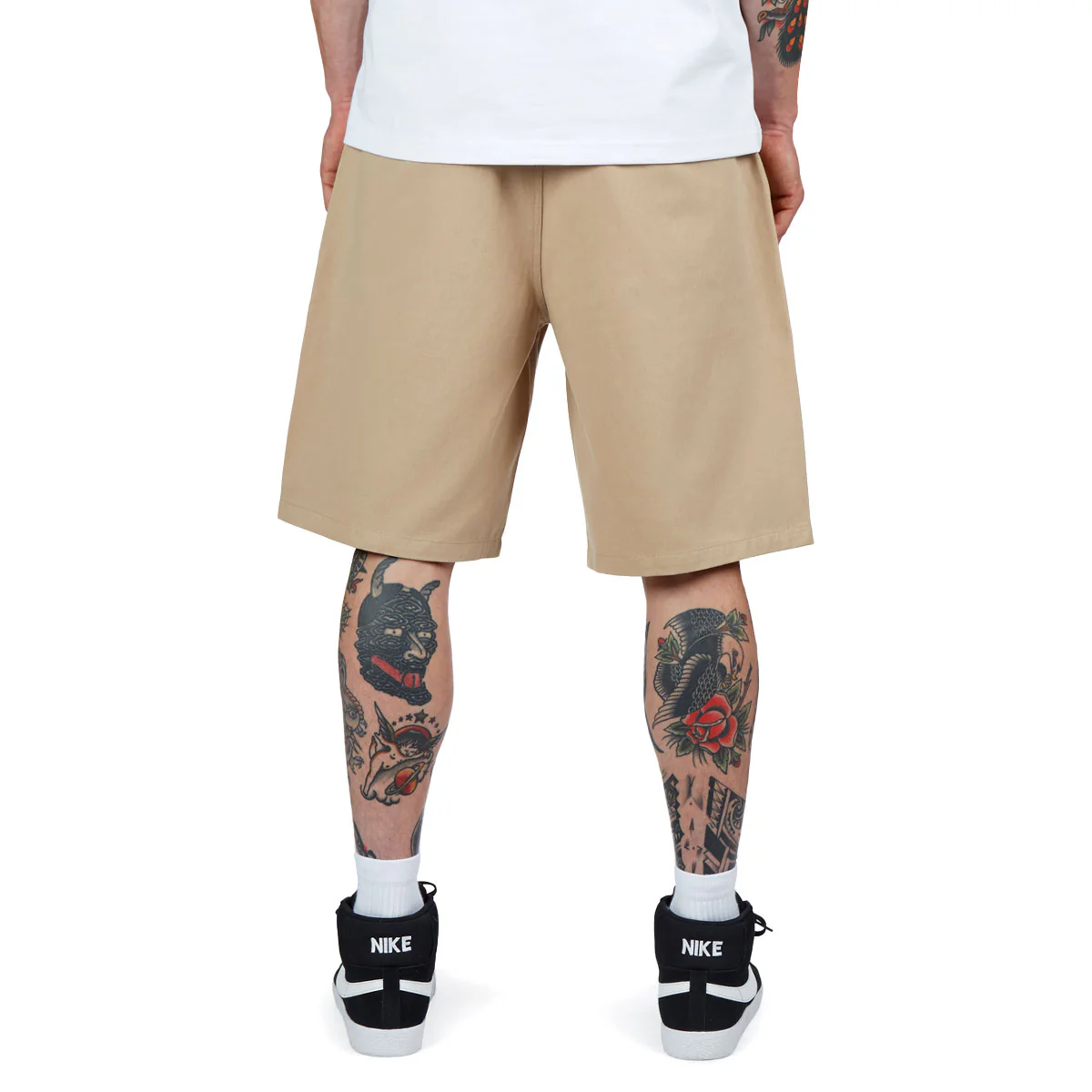 CCS Pleated Chino Shorts - Khaki - Image 7
