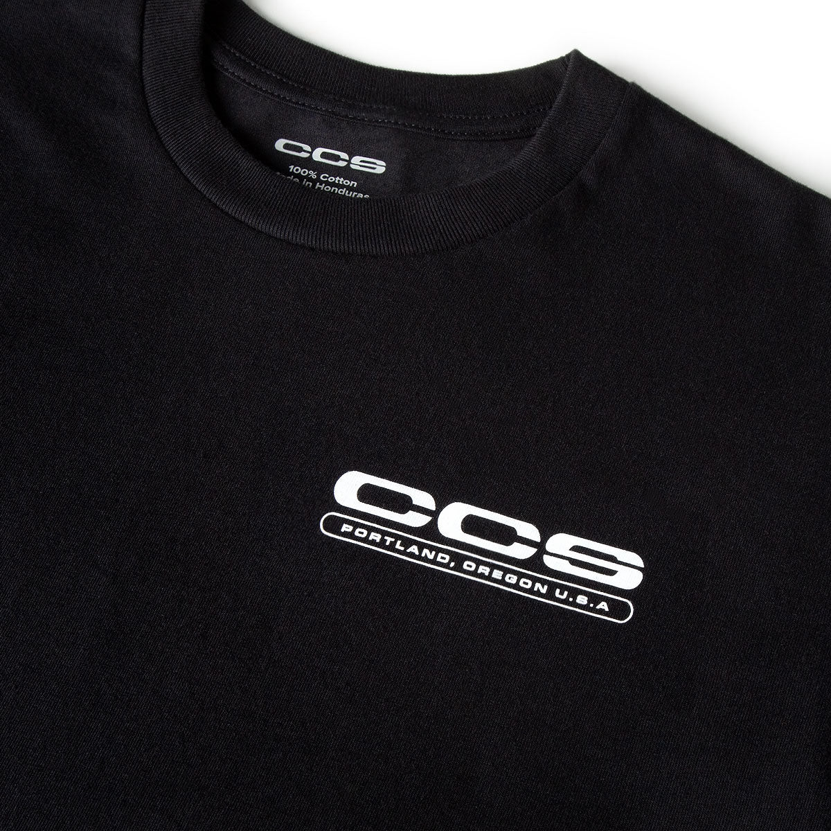 CCS Portland Shop T-Shirt - White/Blue - Image 3