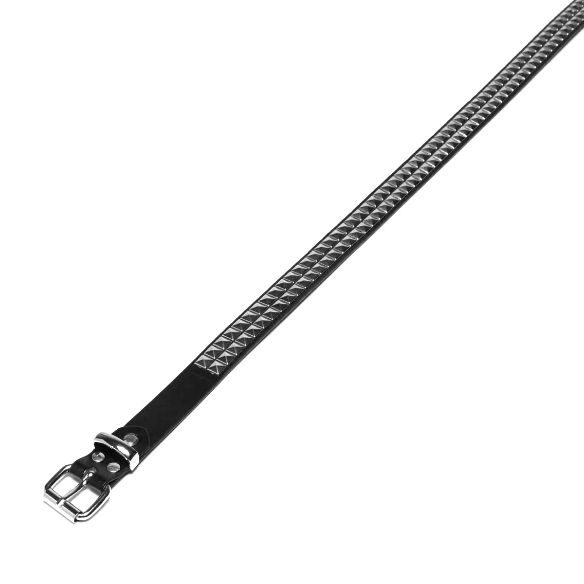CCS Pyramid Studded Belt - 2 Row - Black - Image 2